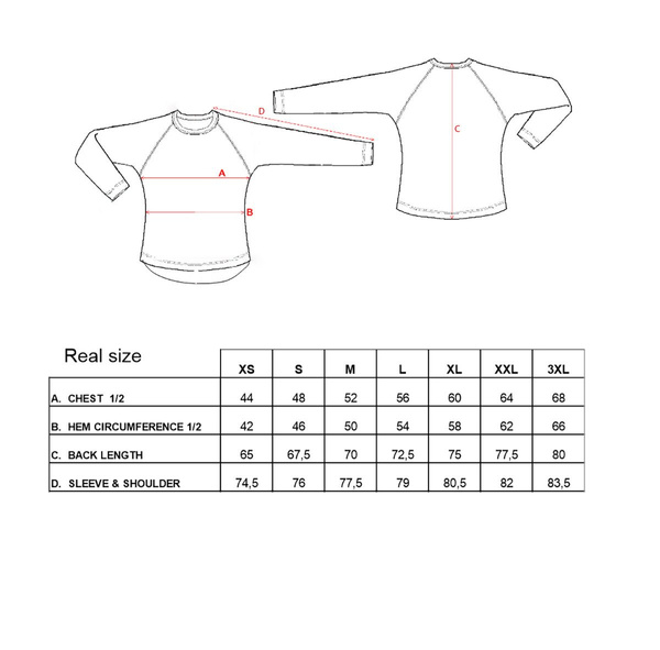 Taimen Kerulen Merino Crewe - Midnight/Black