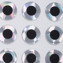 Occhi per mosche Hareline Adhesive Eyes