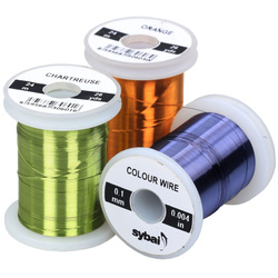 Filo metallico colorato per rigaggio Sybai Colour Wire 0.1 mm