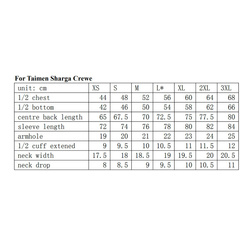 Felpa Taimen Sharga Heavy Weight Crewe - Dk. Gray