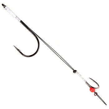 Ami da mosca Partridge of Redditch BPWR.4/0 Pike Wiggletail Rig 4/0