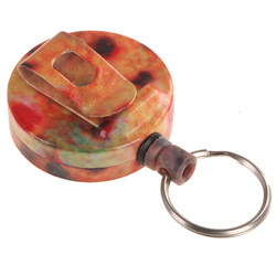 Porta-attrezzi retrattile a clip Taimen Trout Skin