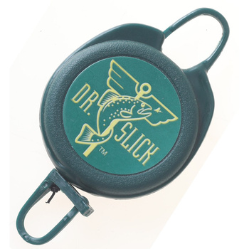 Portautensili retrattile Dr Slick con clip, anello a D e cordino in nylon