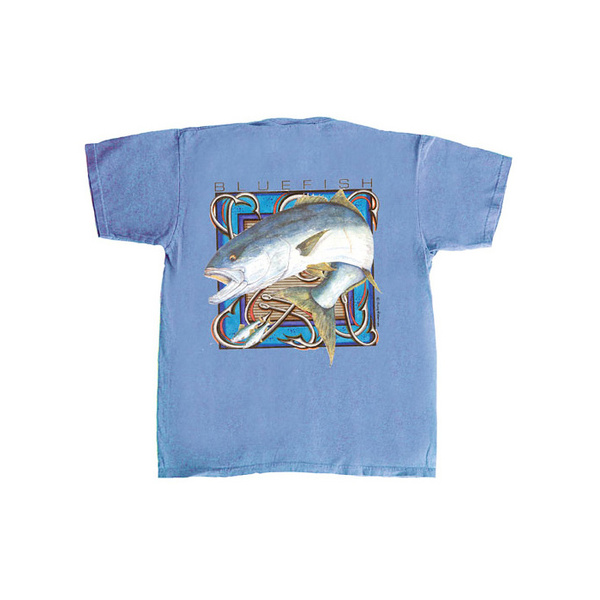 Flying Fisherman Bluefish Tee - Bay