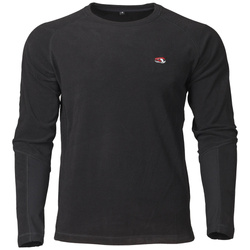 Felpa pesante girocollo Taimen Sharga - Black