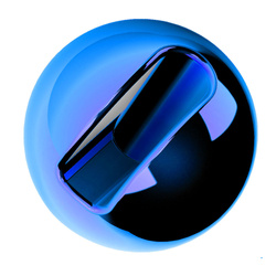 Perline in tungsteno FFGene Tungsten Slotted Bright Beads