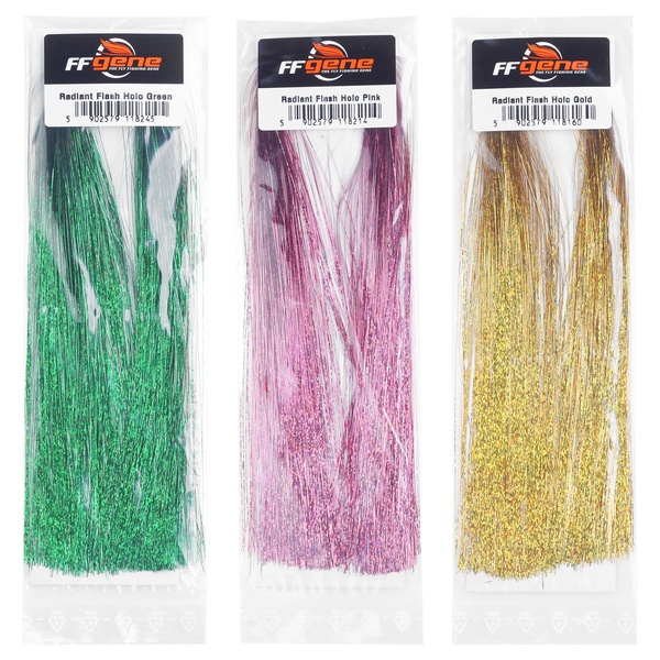 Fibre sintetiche per mosche artificiali FFGene Radiant Flash