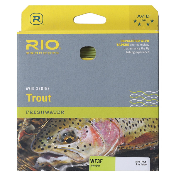 Code di topo Avid Trout WF - Pale Yellow