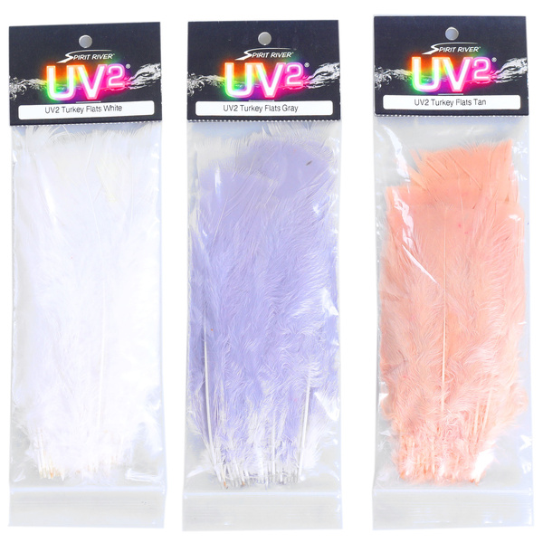 Spirit River UV2 Piume piatte di tacchino