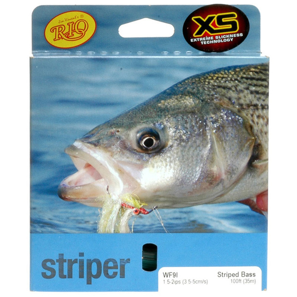 Code di topo Rio Striper Bass Intermediate WF-I Tint Green/Clear