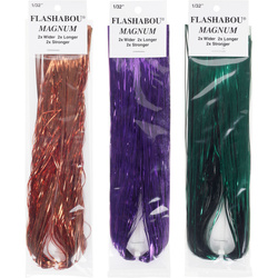 Fibre sintetiche per mosche artificiali Hedron Flashabou Magnum