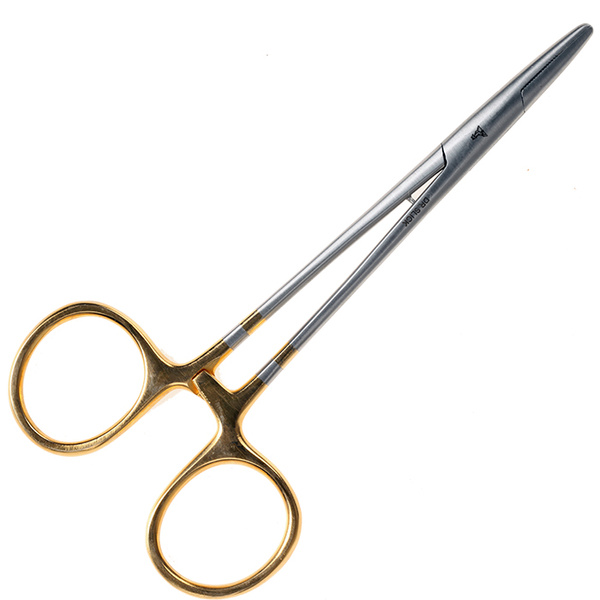Pinza emostatica con anelli dorati Dr Slick