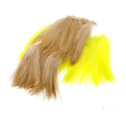 Wapsi piume da hackle del collo di gallo legate alla base