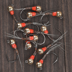 T.B. Quill  Body Orange Throax Jig