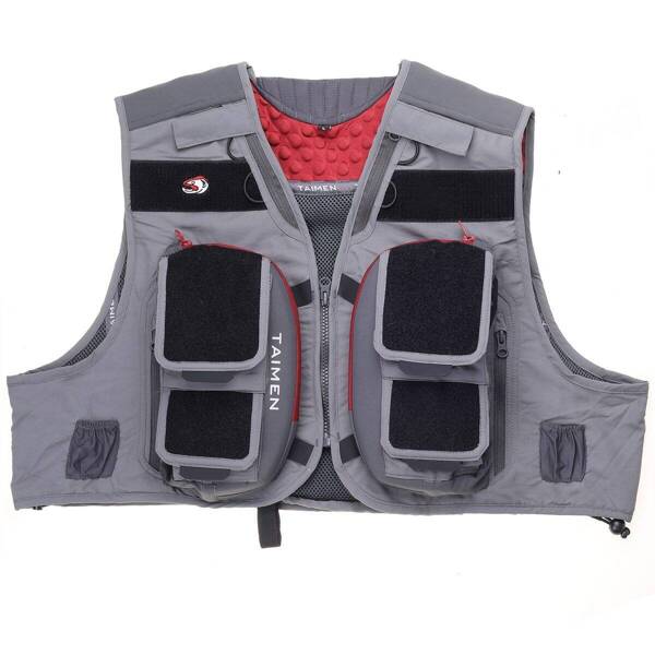 Gilet da pesca Taimen Rauchua  - Grey